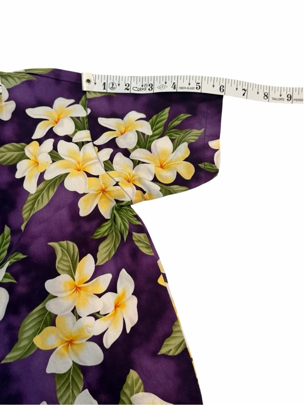 Hawaii Station Purple Plumeria Hawaiian Shirt Shorts Set 5-6